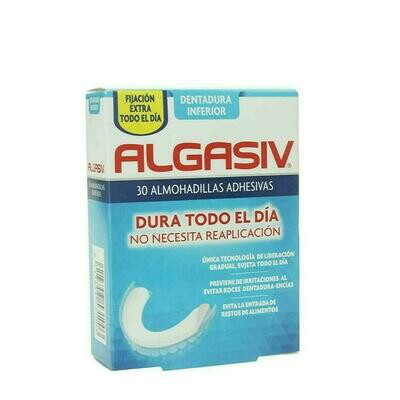 ALGASIV ALMOHADILLAS ADHESIVAS PROTESIS 18 U INFERIOR