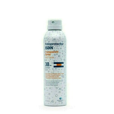 FOTOPROTECTOR ISDIN SPF-30 SPRAY TRANSPARENTE WE 200 ML