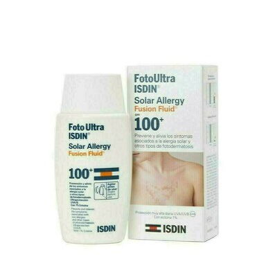 FOTOULTRA ISDIN SOLAR ALLERGY FUSION FLUID FOTOD 50 ML