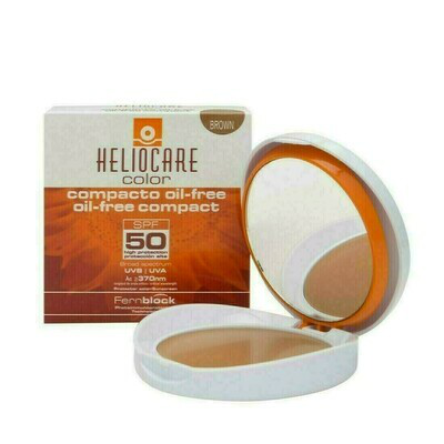 HELIOCARE SPF 50 COMPACTO OIL FREE BROWN 10 G