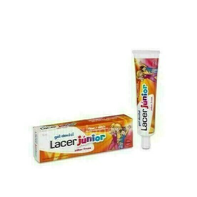 LACER JUNIOR GEL DENTAL 75 ML FRESA