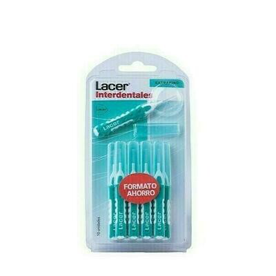 CEPILLO INTERDENTAL LACER EXTRAFINO RECTO 10 U