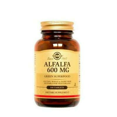 SOLGAR ALFALFA 600MG 100COMP