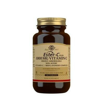 SOLGAR ESTER C PLUS 1000 MG 180 COMP