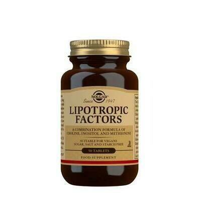 SOLGAR FACTORES LIPOTROPICOS 50 COMP