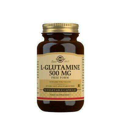 SOLGAR L-GLUTAMINA 500MG VEGICAPS 50