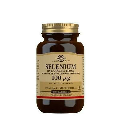 SOLGAR SELENIO 100MG 100 COMP