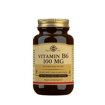 SOLGAR VITAMINA B6 100 MG 100 CAPS