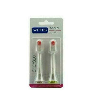 CEPILLO DENTAL ELECTRICO VITIS SONIC S10 / S20 E 2U RECAMBIO CABEZAL