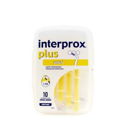 CEPILLO ESPACIO INTERPROXIMAL INTERPROX PLUS MINI ENVASE AHORRO 10 U