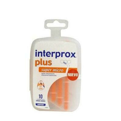 CEPILLO ESPACIO INTERPROXIMAL INTERPROX PLUS SUPER MICRO ENVASE AHORRO 10 U