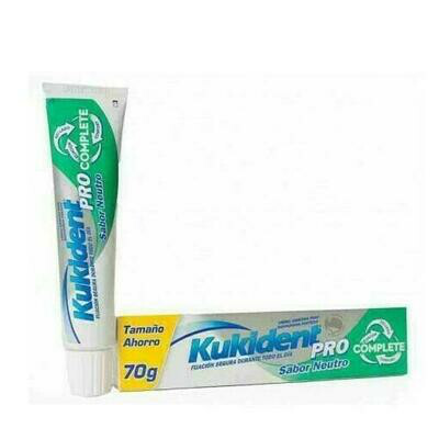 KUKIDENT PRO CREMA PROTESIS DENTAL NEUTRO 70 G