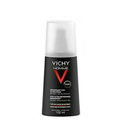 VICHY HOMME DESODORANTE SPRAY ULTRA FRESCO 100 ML