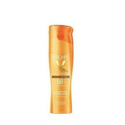 IDEAL SOLEIL SPF 50  OPTIMIZADOR DEL BRONCEADO SPRAY 200 ML