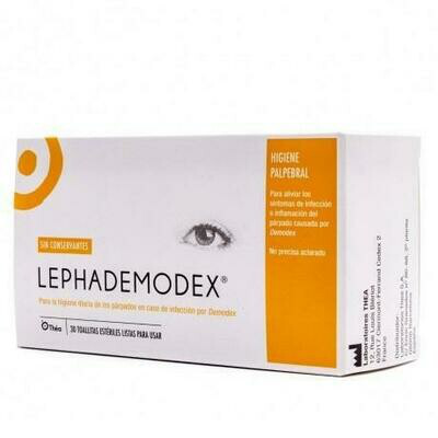 LEPHADEMODEX 30 TOALLITAS ESTERILES