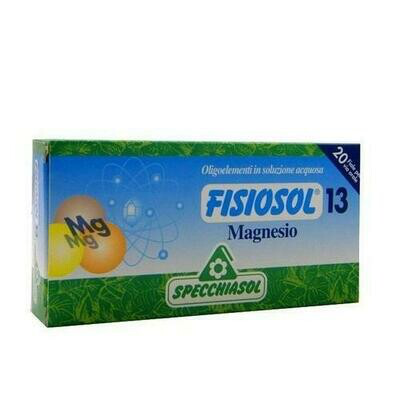 FISIOSOL 13 MAGNESIO 20 VIALES