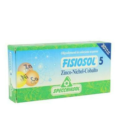 FISIOSOL 5 ZINC NIQUEL COBALTO