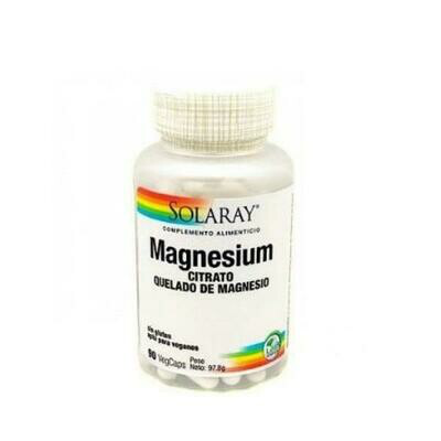 SOLARAY MAGNESIUM CITRATO QUELADO 90CAP