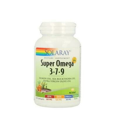 SOLARAY SUPER OMEGA 3-7-9 120 PERLAS