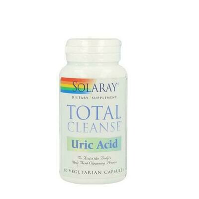 SOLARAY TOTAL CLEANSE URIC ACID 60 CAPSULAS