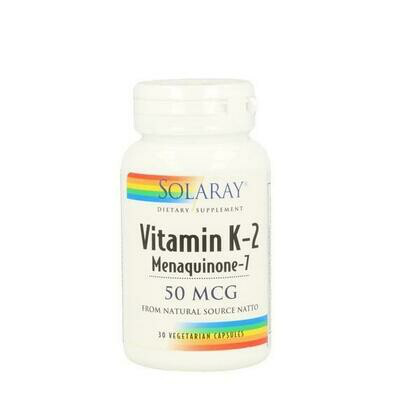 SOLARAY VITAMIN K-2 30 COMPRIMIDOS