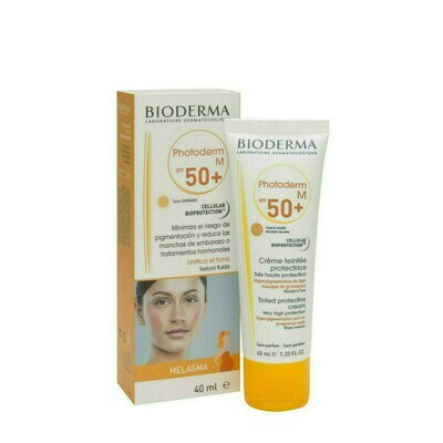 PHOTODERM M SPF 50  CREMA COLOR BIODERMA DORADO 40 ML