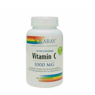 SOLARAY VITAMINA C 1000 MG 100 TABLETAS