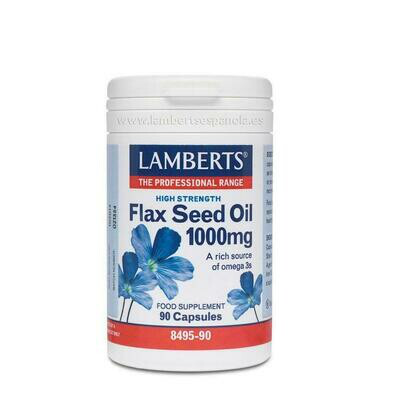 LAMBERTS ACEITE DE SEMILLAS DE LINO 1000 MG 90 CAPS