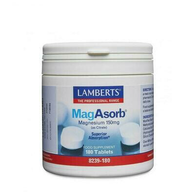 LAMBERTS MAGASORB 150MG 180 COMP