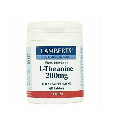 LAMBERTS L-TEANINA 200 MG 60 TABLETAS