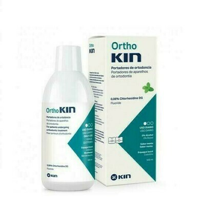 ORTHOKIN ENJUAGUE BUCAL MENTA 500 ML