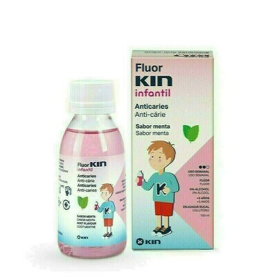 FLUOR KIN INFANTIL COLUTORIO SEMANAL 0,2 100 ML