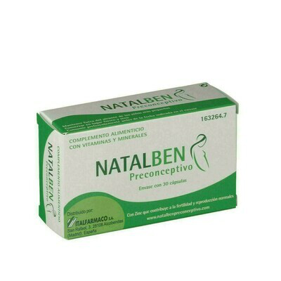 NATALBEN PRECONCEPTIVO 30 CAPS