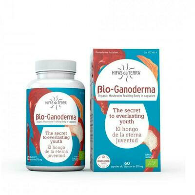 HIFAS DE TERRA BIO GANODERMA 60 CAPSULAS