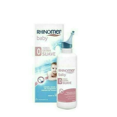 RHINOMER BABY LIMPIEZA NASAL F- EXTRA SUAVE ESTERIL NEBULIZADOR 115 ML