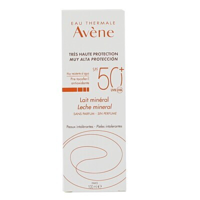 AVENE LECHE MINERAL MUY ALTA PROTECCION SPF 50  1 ENVASE 100 ML