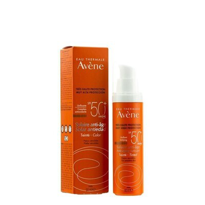 AVENE SOLAR ANTIEDAD SPF 50  COLOR 50 ML