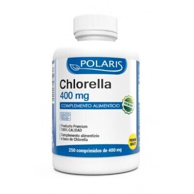 POLARIS CHLORELLA 400MG 250 COMPRIMIDOS