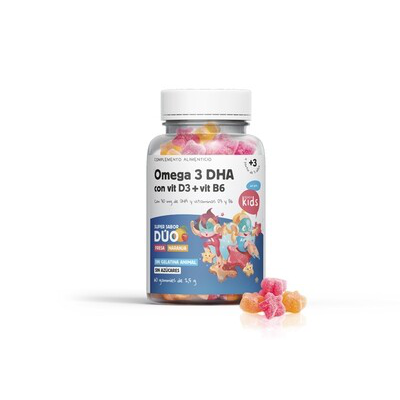 HERBORA OMEGA 3 DHA KIDS 60 GUMMIES