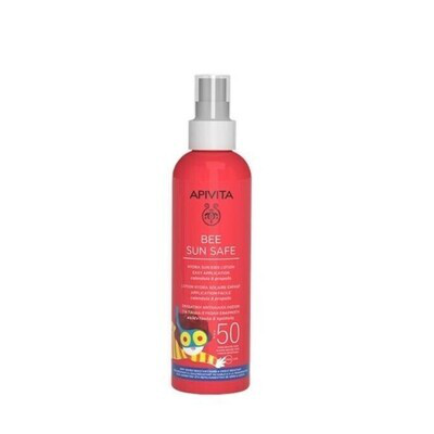 APIVITA SUNCARE LECHE SOLAR  NIÑOS CARA Y CUERPO SPF50 200ML