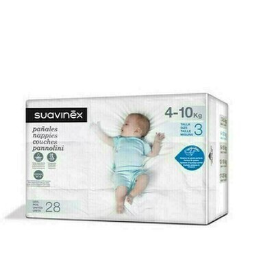 SUAVINEX PAÑAL INFANTIL T- MED 4 A 10 KG 30 U