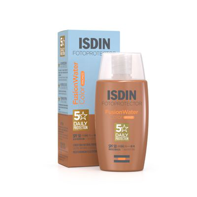 FOTOPROTECTOR ISDIN SPF 50 FUSION WATER COLOR 1 ENVASE 50 ML BRONZE