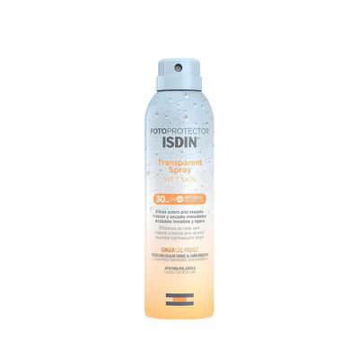 FOTOPROTECTOR ISDIN SPF-30 SPRAY TRANSPARENT WET 250 ML