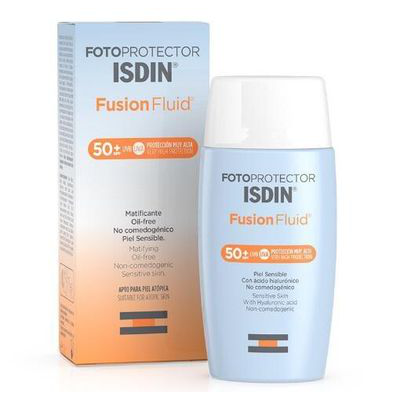 FOTOPROTECTOR ISDIN SPF-50  FUSION FLUID 50 ML