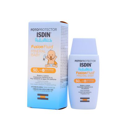 FOTOPROTECTOR ISDIN SPF-50  FUSION FLUID MINERAL 50 ML