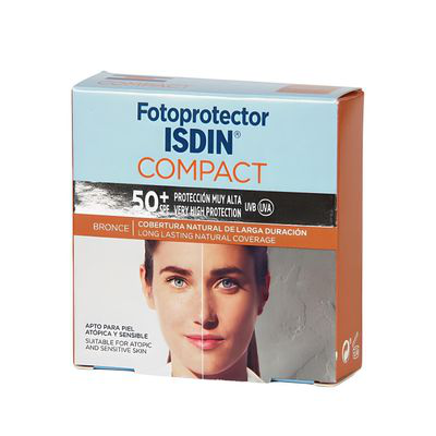 FOTOPROTECTOR ISDIN COMPACT SPF-50  MAQUILLAJE C BRONCE 10 G