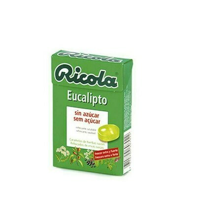 RICOLA CARAMELOS S/A EUCALIPTUS 50 G