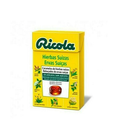 RICOLA CARAMELOS S/A HIERBAS 50 GRAMOS