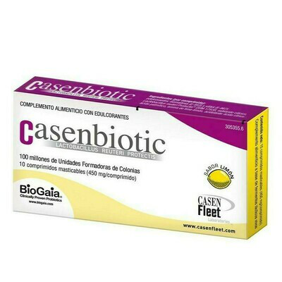 CASENBIOTIC 10 COMPRIMIDOS LIMON