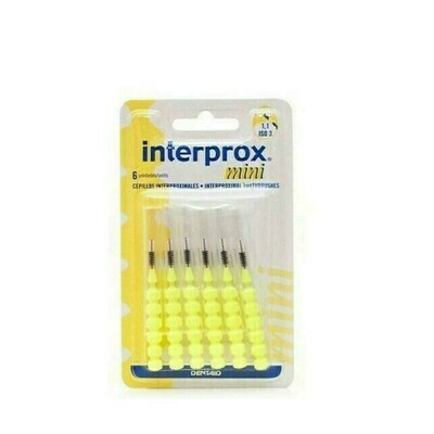 DENTAID CEPILLO DENTAL INTERPROX MINI 6 UND.